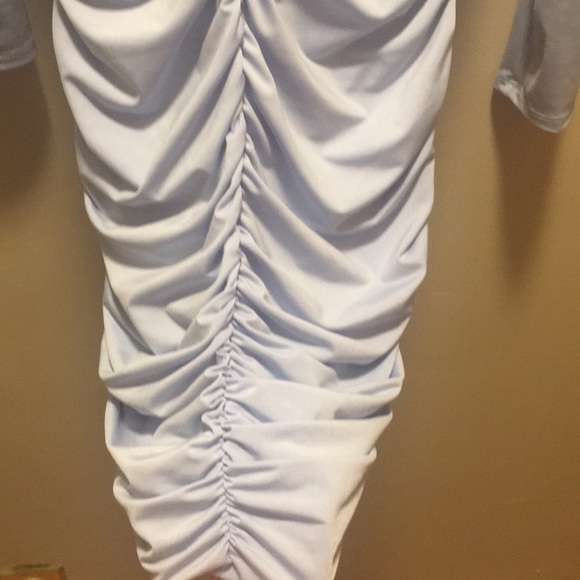 Blue winter night out dress ❄️ Fashion Nova - Picture 4 of 8